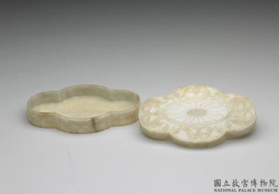 图片[2]-Jade begonia-shaped box, Qing dynasty (1644-1911)-China Archive